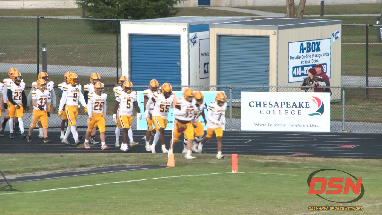 Cambridge-South Dorchester football wins third straight game win 25-12 win over Washington.